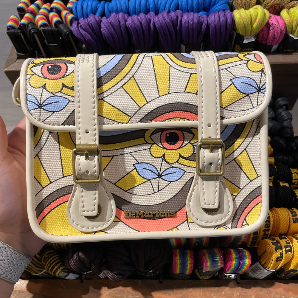 Retro DrMartens crossbody bag